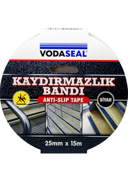 Kaydırmazlık Bandı 25Mmx15Mt - Siyah