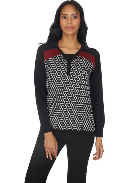 Jakarlı Triko Kazak