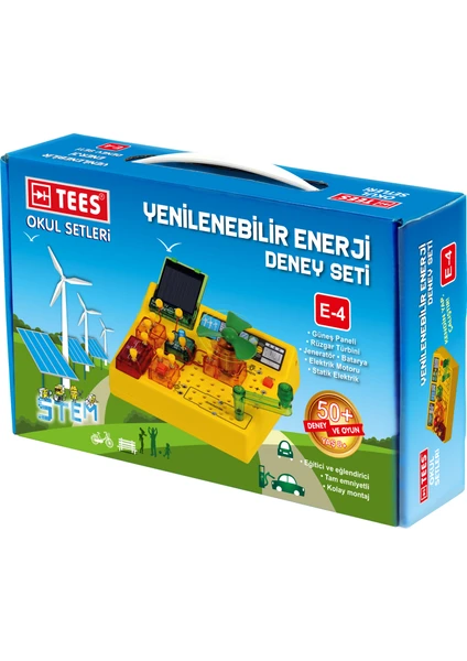 E-4 Yenilenebilir Enerji Deney Seti