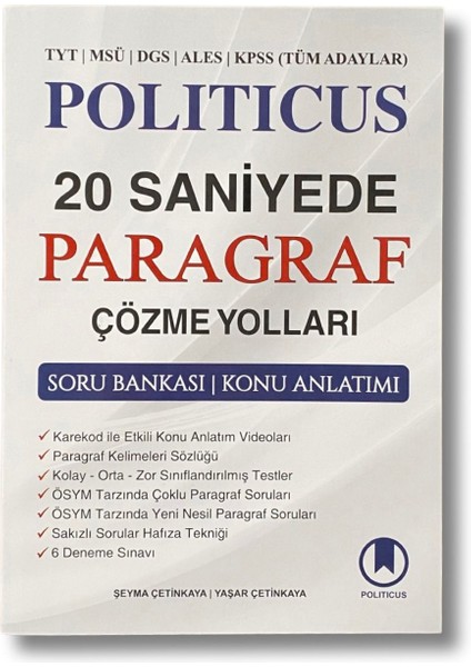 20 Saniyede Paragraf Çözme Yolları