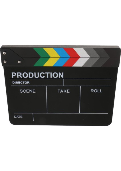 Akrilik 30*25CM Clapboard Rol Filmi (Yurt Dışından)