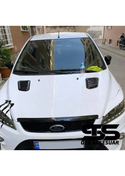 Ford Focus 2- 2.5-3 Uyumlu Piano Black Kaput Üstü Havalandırma Izgarası fiyatları