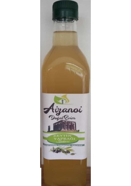 Aizanoi Doğal Evim Zeytin Yaprağı Sirkesi (500 ml)