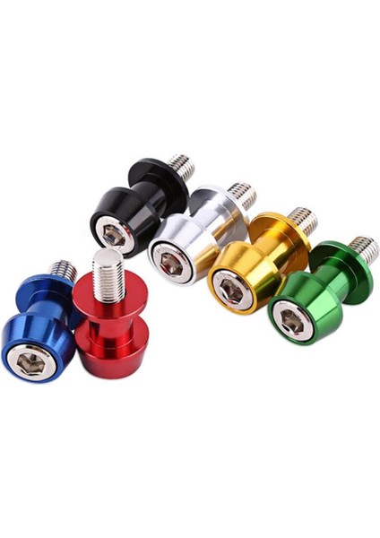 2pcs Motosiklet Cnc Swing Arm Makaralar Kaydırıcıları Stand Bobins 8mm (Yurt Dışından) fırsatları
