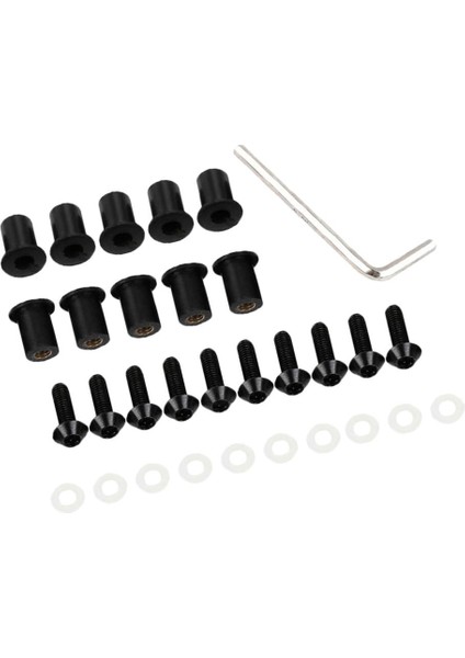 10 Parça Evrensel Ön Cam Ön Cam Vidalı Kit M5 5mm (Yurt Dışından) fırsatları