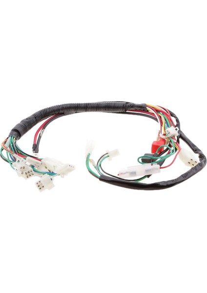 Elektrikli Başlangıç ​​atv Dörtlü Kablo Demeti Loom 110 125 250CC Go Kart (Yurt Dışından)