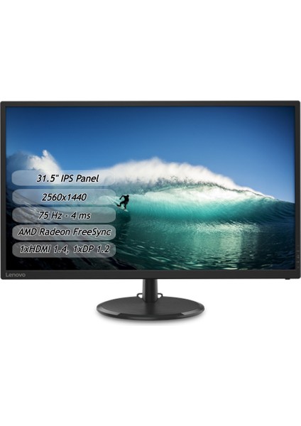 D32Q-20 65F7GAC1TK 31.5" 4ms 75Hz Freesync IPS Wled Monitör