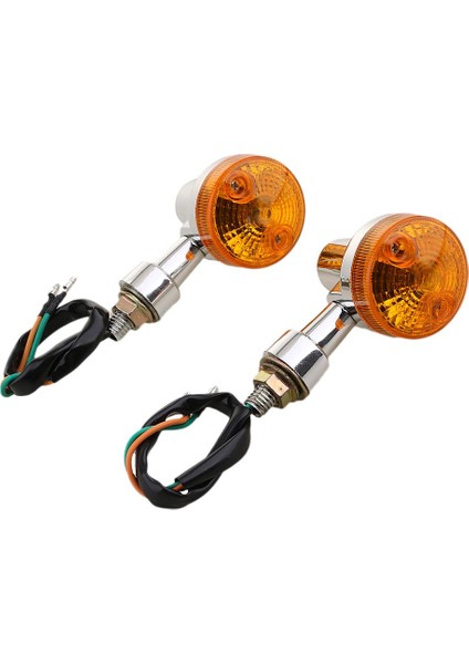 12V Evrensel Motosiklet Işık Yuvarlak Gösterge Lambası - (Yurt Dışından)