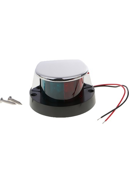 12V Paslanmaz Tekne Deniz Işık Bi Renk Kırmızı (Yurt Dışından)