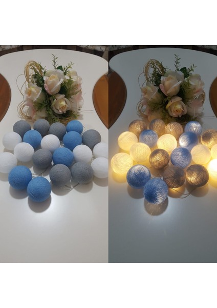 Işıklı Top Ledli Çocuk Aydınlatma Dekoratif Gece Lambası fırsatları