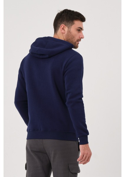 Unisex Fermuarlı Kanguru Cep 3 İplik Sweatshirt İçi Polar modelleri