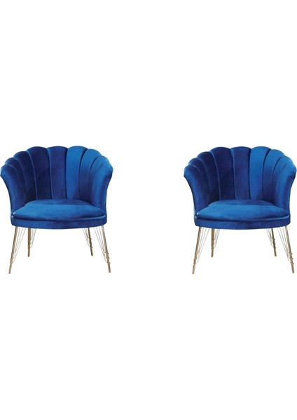 Har Design Papatya Tekli Koltuk 2 Adet