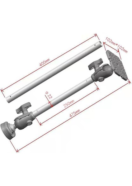 Kayık Aksesuarları Balık Tutucular Tabak Dönen Montaj Standı Dayanıklı (Yurt Dışından) modelleri