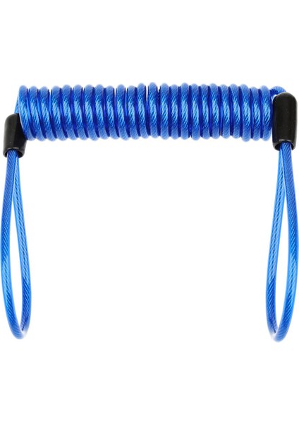 Çelik Kordon Yay Kordonu Motosiklet Kilit Kablo Hat Mavi 1.5m (Yurt Dışından)