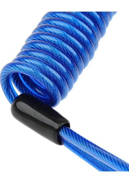 Çelik Kordon Yay Kordonu Motosiklet Kilit Kablo Hat Mavi 1.5m (Yurt Dışından) modelleri