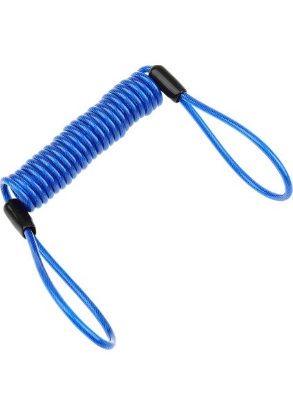 Çelik Kordon Yay Kordonu Motosiklet Kilit Kablo Hat Mavi 1.5m (Yurt Dışından) indirimleri
