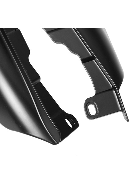 Aksesuarlar Için 2pcs Abs Motosiklet Hava Deflektörü Mat Siyah (Yurt Dışından) modelleri