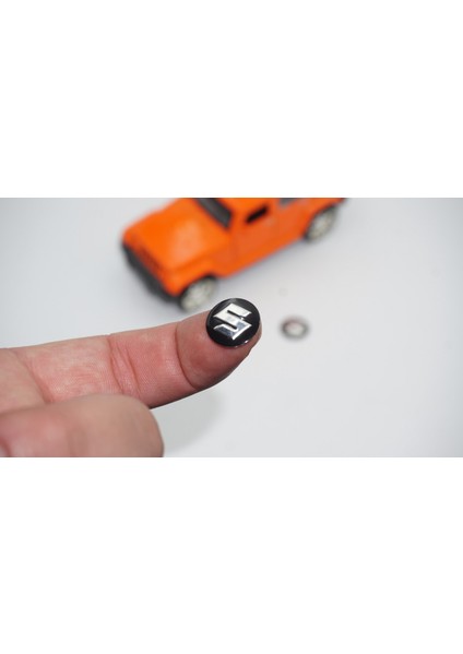 Suzuki Oto Anahtar 3m Metal Alaşım Logo 2li Set