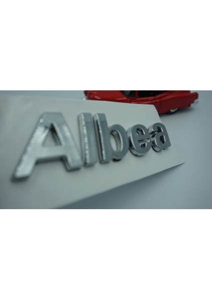 Fiat Albea Bagaj Yazı Logo Amblem 3m 3D
