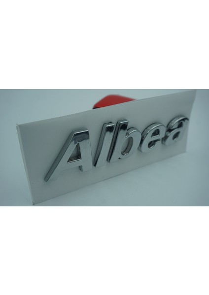 Fiat Albea Bagaj Yazı Logo Amblem 3m 3D