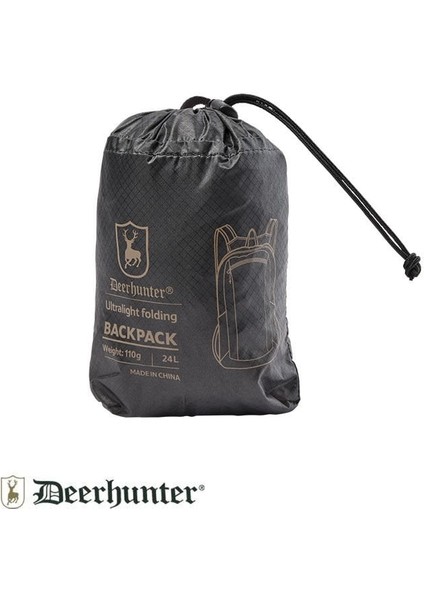 Paketlenebilir Çanta Siyah 24L