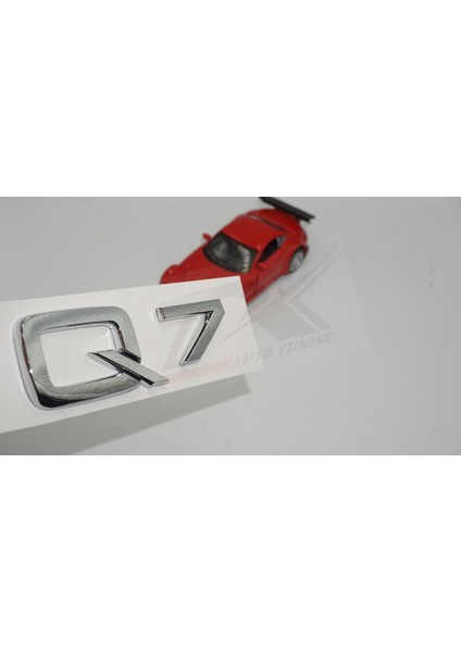 Audi Q7 Bagaj Krom 3m Yazı Logo Orjinal Ürün
