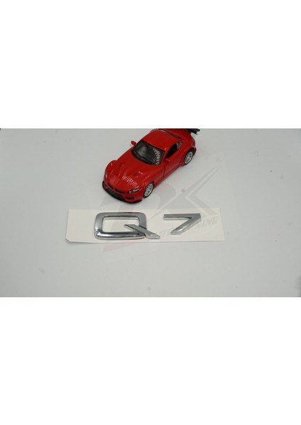 Audi Q7 Bagaj Krom 3m Yazı Logo Orjinal Ürün