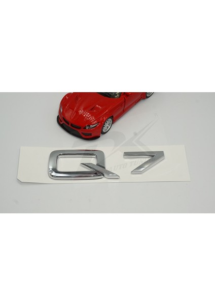 Audi Q7 Bagaj Krom 3m Yazı Logo Orjinal Ürün