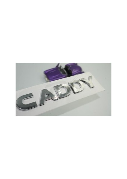 Volkswagen Caddy Bagaj Krom Abs 3m 3D Yazı Logo Amblem