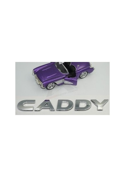 Volkswagen Caddy Bagaj Krom Abs 3m 3D Yazı Logo Amblem modelleri