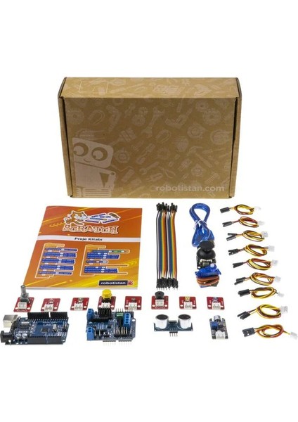 Çocuklar için Scratch ile Başlangıç Seti (Kitaplı) - Arduino Uyumlu modelleri