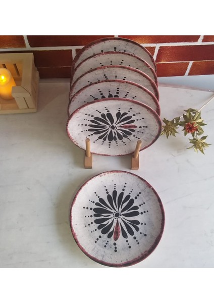 20 Cm Ege Pasta Tabağı 6 Lı A