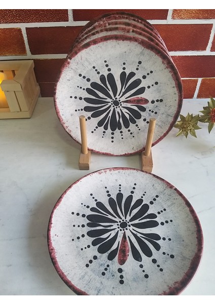 20 Cm Ege Pasta Tabağı 6 Lı A