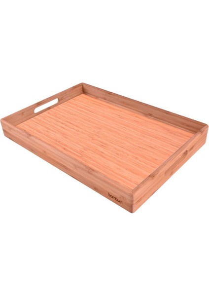 Marbella Bambu Desenli Tepsi Büyük B1435