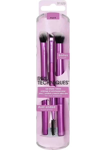 Real Techniques by Sam&Nic Eye Shade and Blend Brush Set 1529