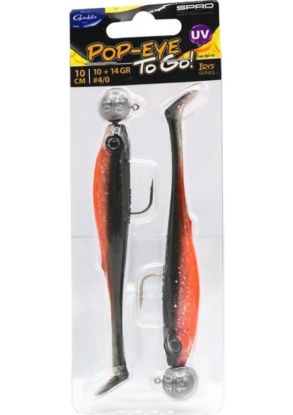 Pop-Eye To Go 10 cm Uv Olive 10+14 G 1/2