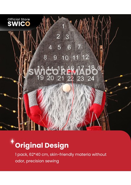Yaratıcı Takvim Noel Süsleri (Yurt Dışından)