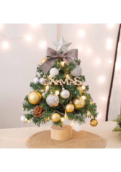 3 Metre Dize Işıklı Masaüstü Dıy Noel Ağacı (Yurt Dışından)