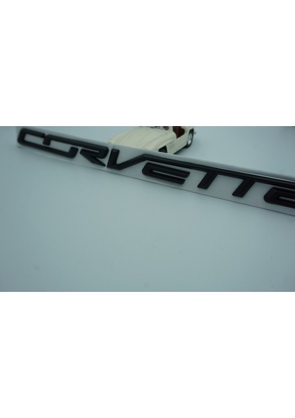 Chevrolet Corvette Bagaj Krom Metal 3m 3D Yazı Logo Arma indirimleri