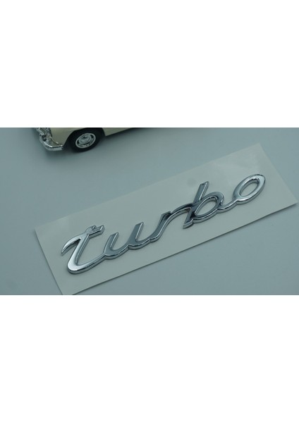 Porsche 911 Turbo Orjinal Bagaj Metal Logo Amblem Arma