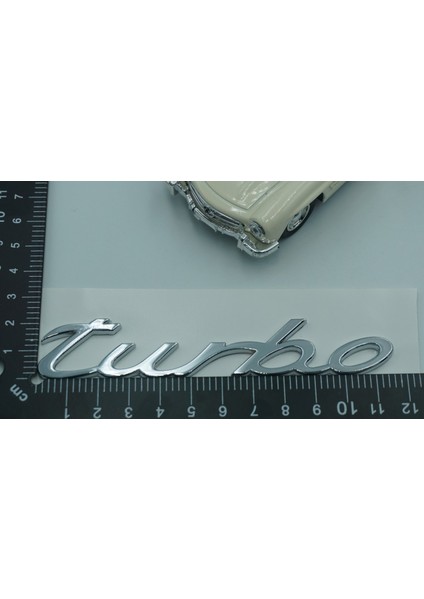 Porsche 911 Turbo Orjinal Bagaj Metal Logo Amblem Arma
