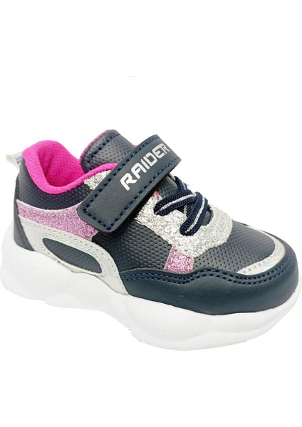 2021-1 Deri Simli Bebe Sneaker Ayakkabı