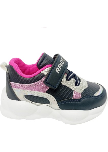 2021-1 Deri Simli Bebe Sneaker Ayakkabı