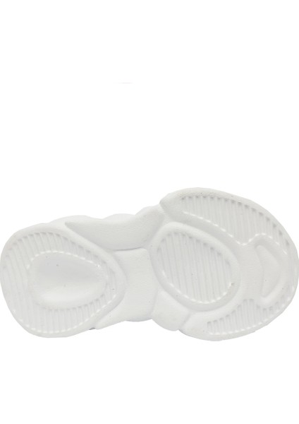 2021-1 Deri Simli Bebe Sneaker Ayakkabı
