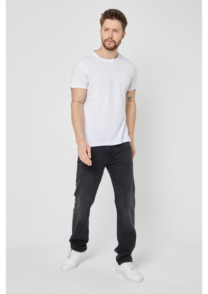 Metalıc Erkek Çok Renkli T- Shirt Regular Fit Rahat Kesim Bisiklet Yaka Basic Tişört