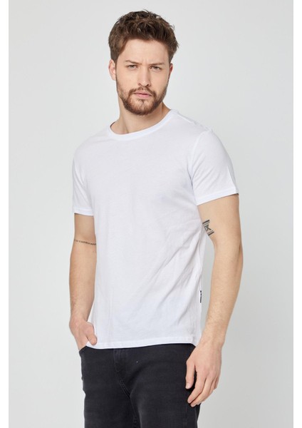 Metalıc Erkek Çok Renkli T- Shirt Regular Fit Rahat Kesim Bisiklet Yaka Basic Tişört modelleri