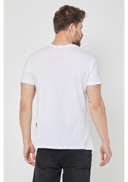 Metalıc Erkek Çok Renkli T- Shirt Regular Fit Rahat Kesim Bisiklet Yaka Basic Tişört indirimleri