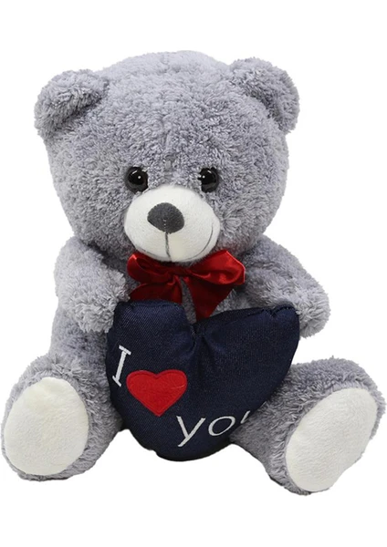 Halley Oyuncak I Love You Kalpli Ayı Peluş 30 Cm 62544