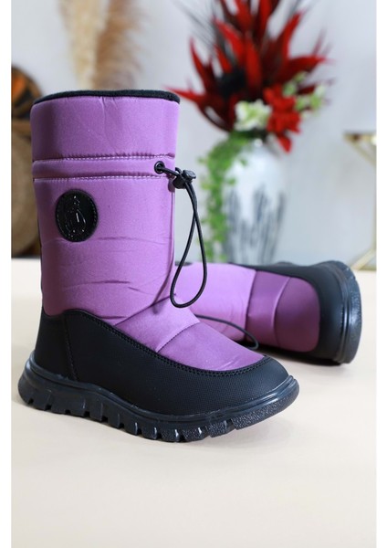 1472 Anatomik Tabanlı Çocuk Kar Botu - NKT01472-MOR-31