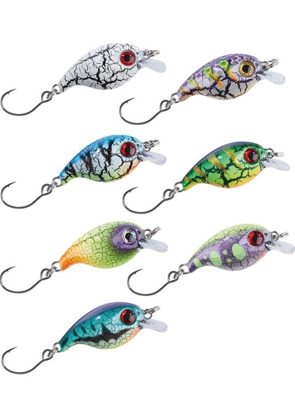 16093 Trout Wobbler Uv Active Floating 3cm 2gr Maket Balık